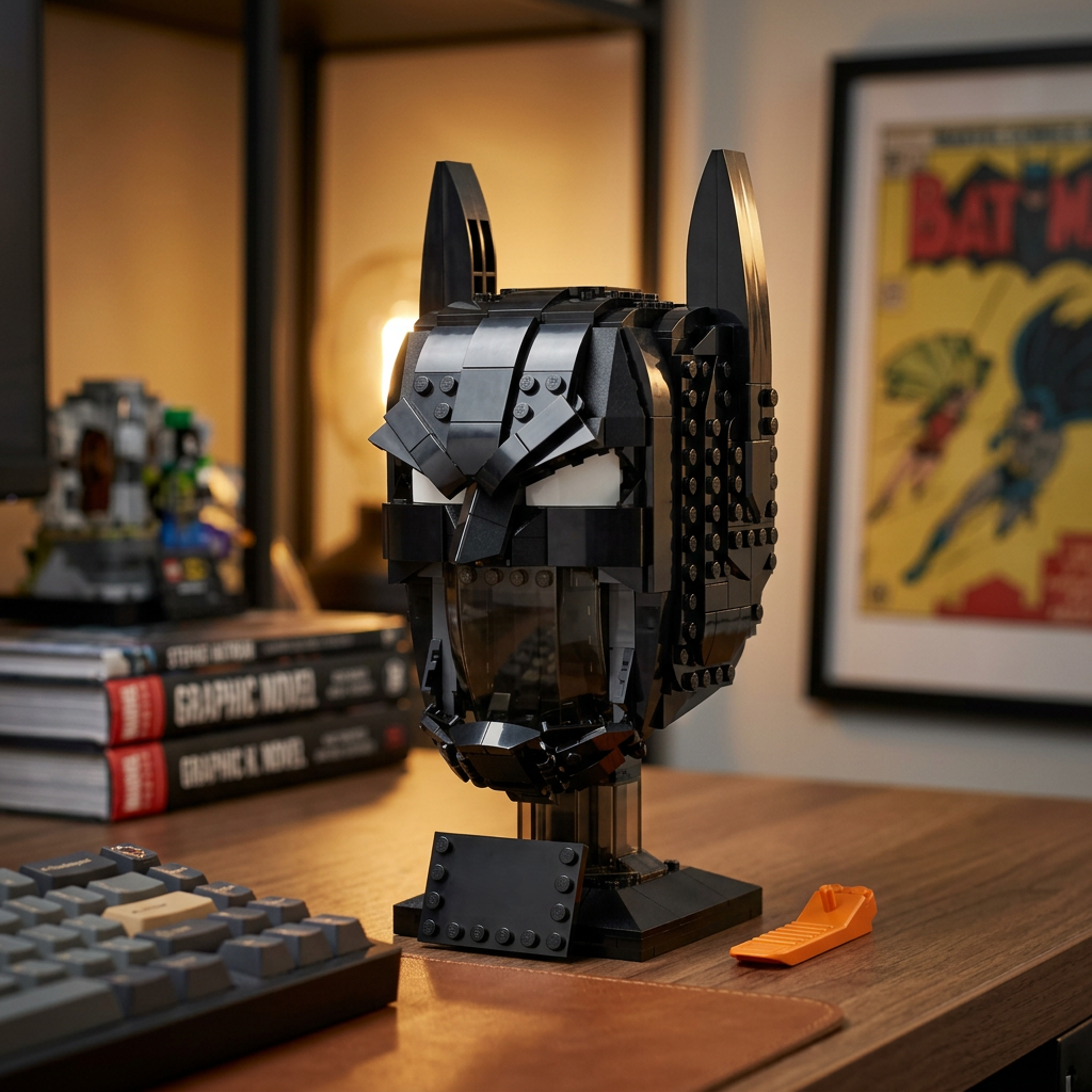 Capacete do Batman (410 pe&ccedil;as)