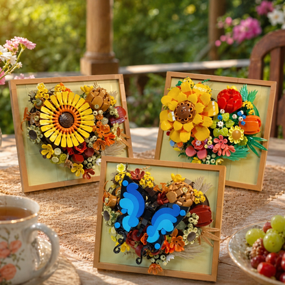 Moldura Floral 3D - Borboleta (765 pe&ccedil;as)