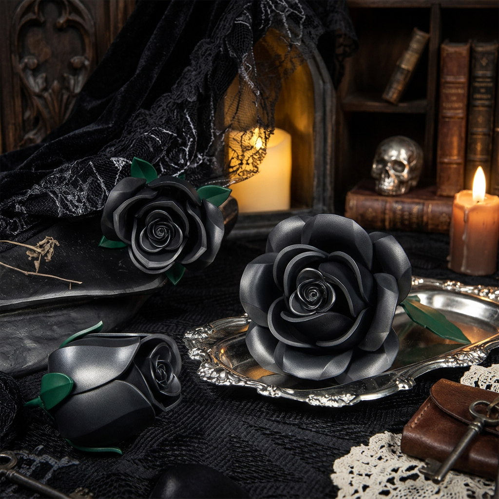 Buqu&ecirc; de Rosas Negras (784 pe&ccedil;as)