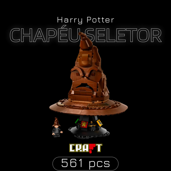 Harry Potter - Chap&eacute;u Seletor (561 pe&ccedil;as)