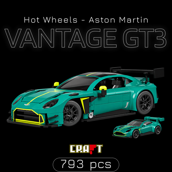 Hot Wheels - Vantage GT3 (793 pe&ccedil;as)