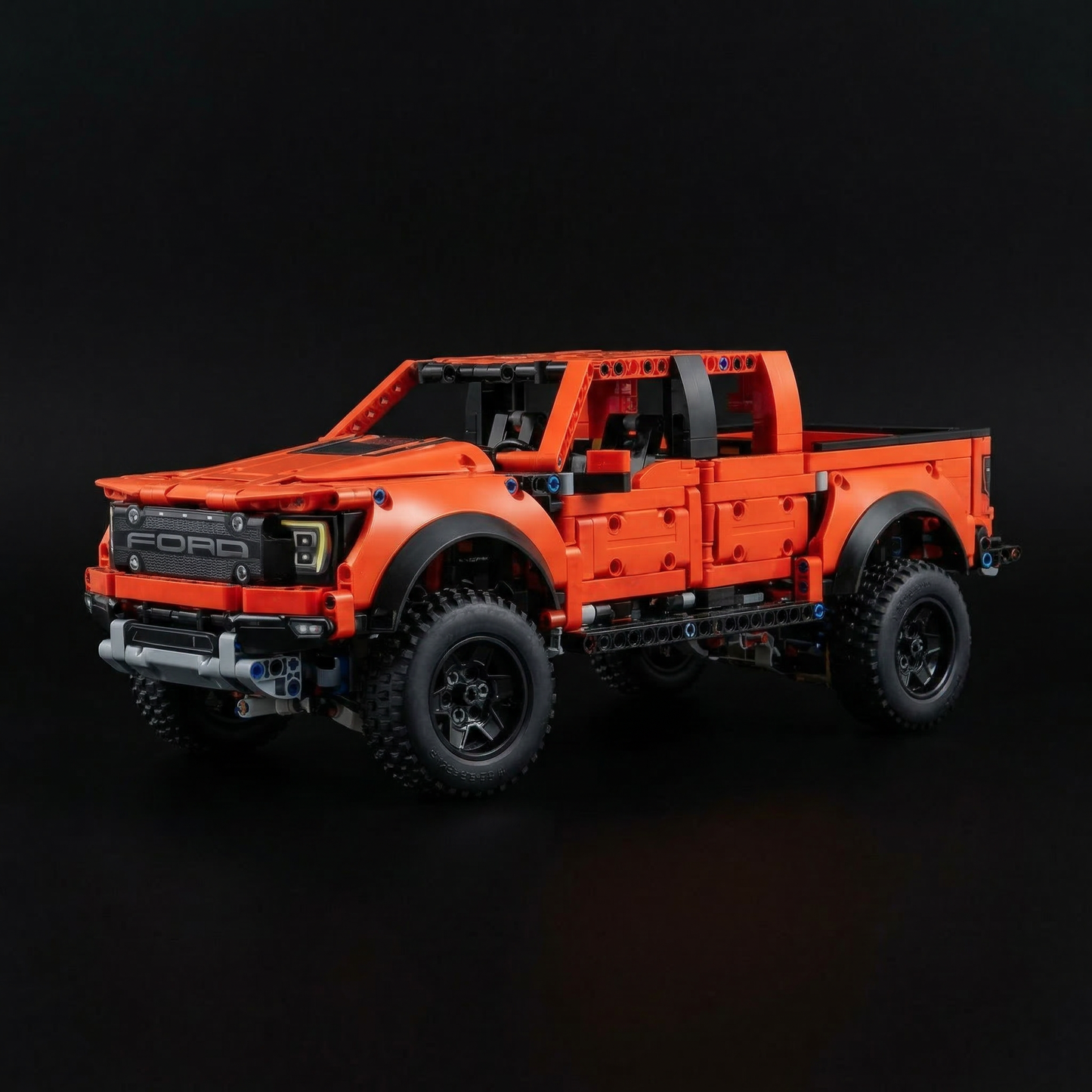Ford F-150 Raptor Vermelho (1379 pe&ccedil;as)