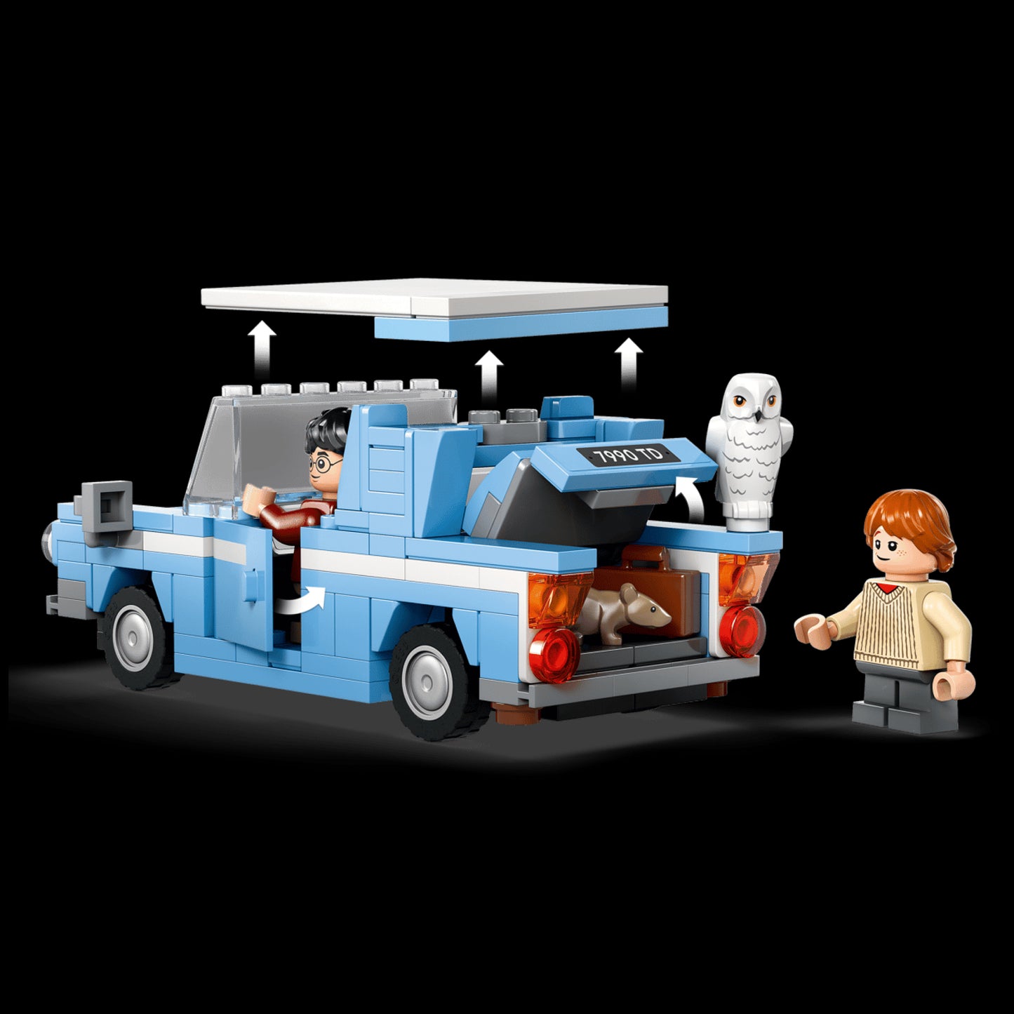 Harry Potter - Ford Anglia Voador(165 pe&ccedil;as)