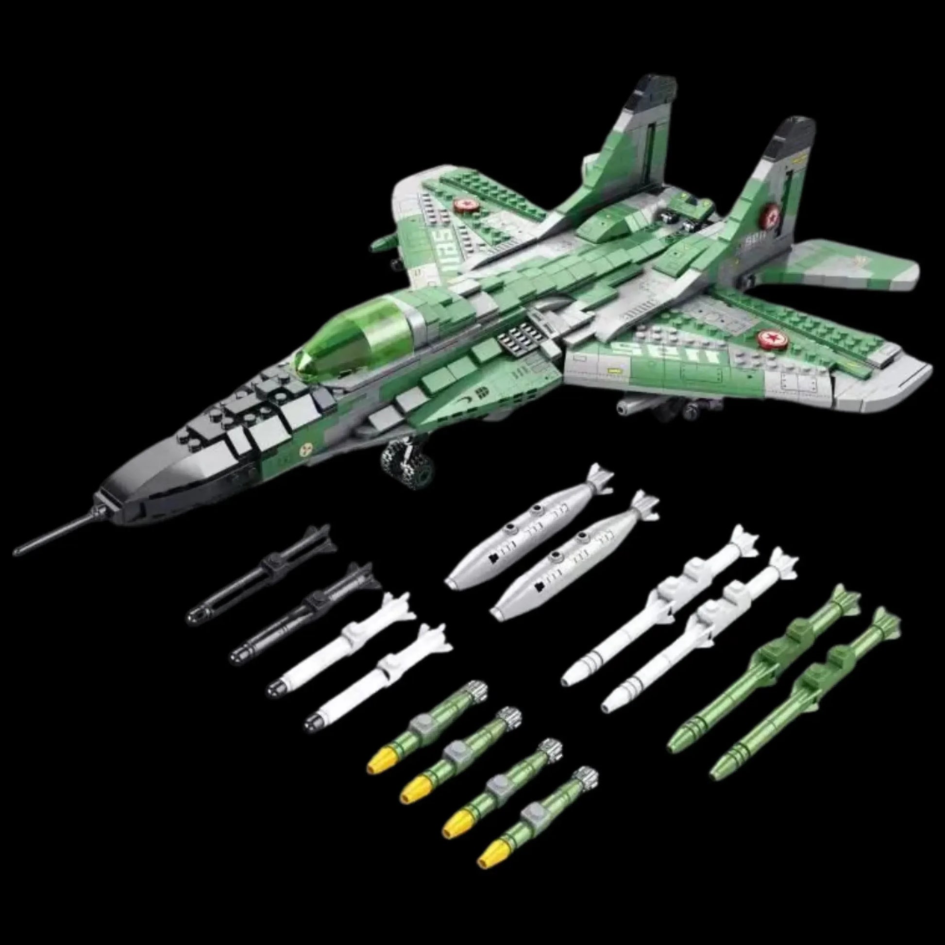 Ca&ccedil;a MIG-29 (1837 p&ccedil;s) - Brics Craft