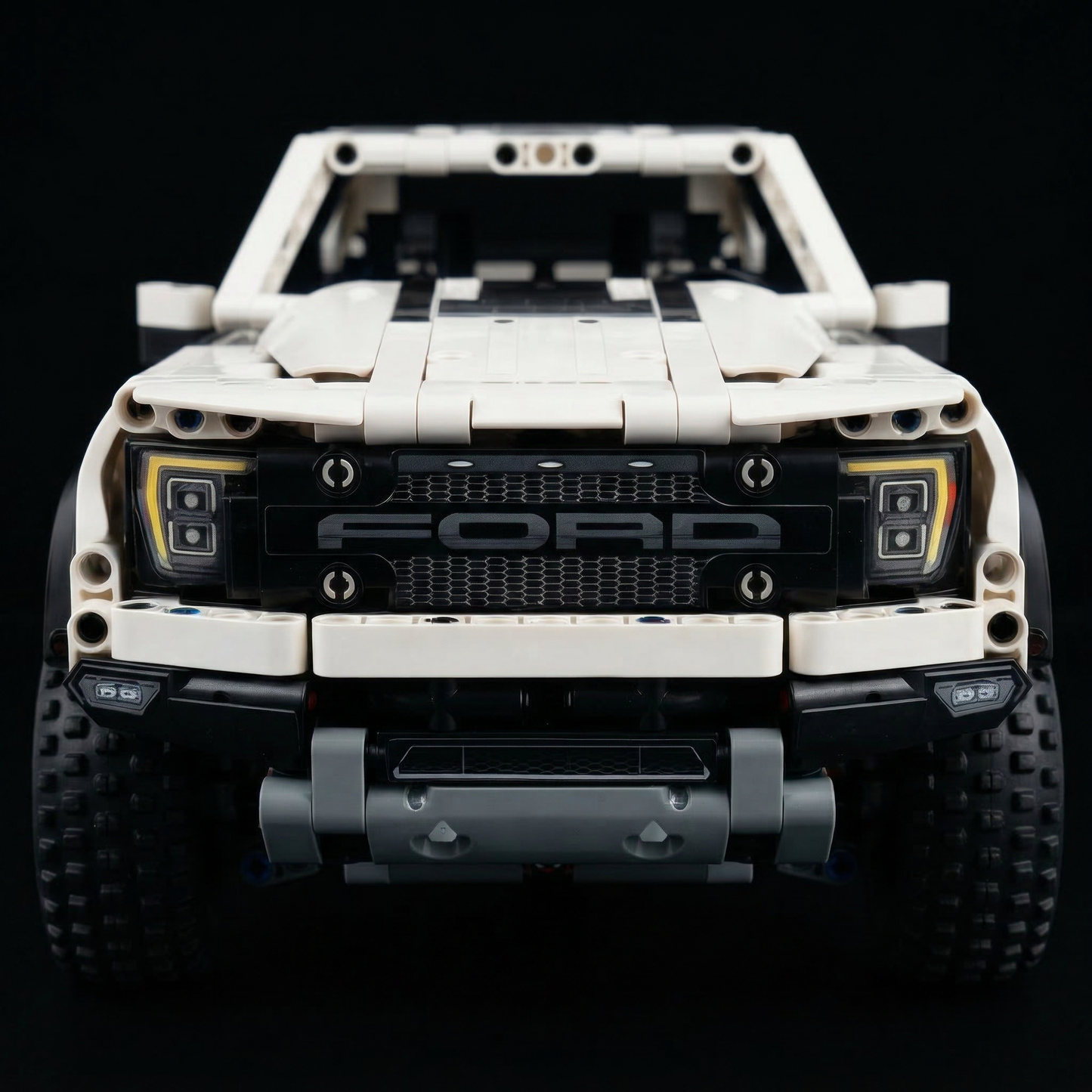 Ford F-150 Raptor Branca (1379 pe&ccedil;as)