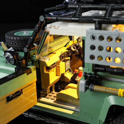 Kit de Ilumina&ccedil;&atilde;o para a Land Rover Defender 90
