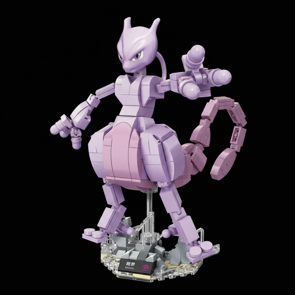 Pok&eacute;mon - Mewtwo (347 pe&ccedil;as)