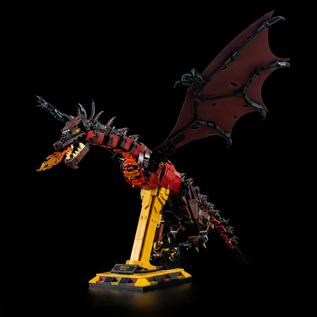 Avatar - Drag&atilde;o Wyevrn Medieval (1174 pe&ccedil;as)