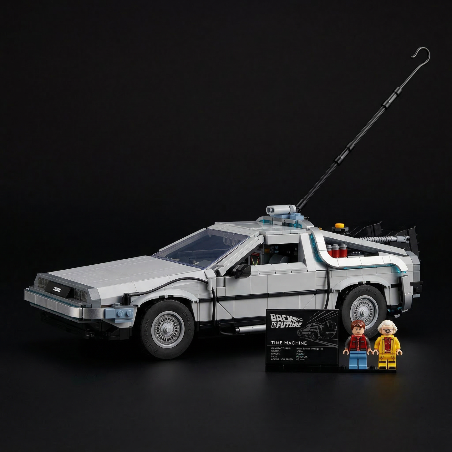 De Volta para o Futuro - DMC De Lorean (1872 pe&ccedil;as)