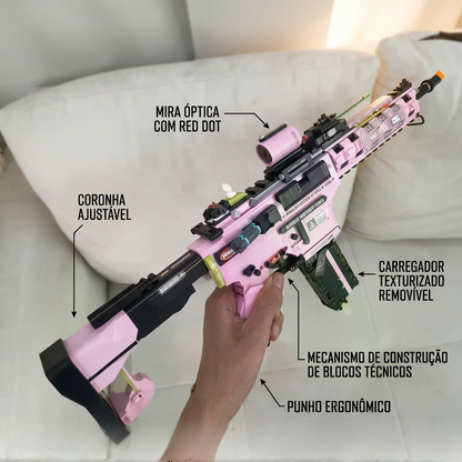 M4A1 Saccharine (1492 pe&ccedil;as)