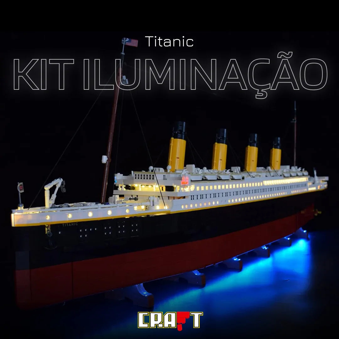 Kit de Ilumina&ccedil;&atilde;o para o Titanic