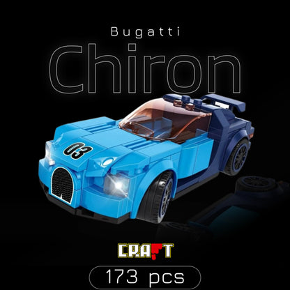 Bugatti Chiron (173 p&ccedil;s) - Brics Craft