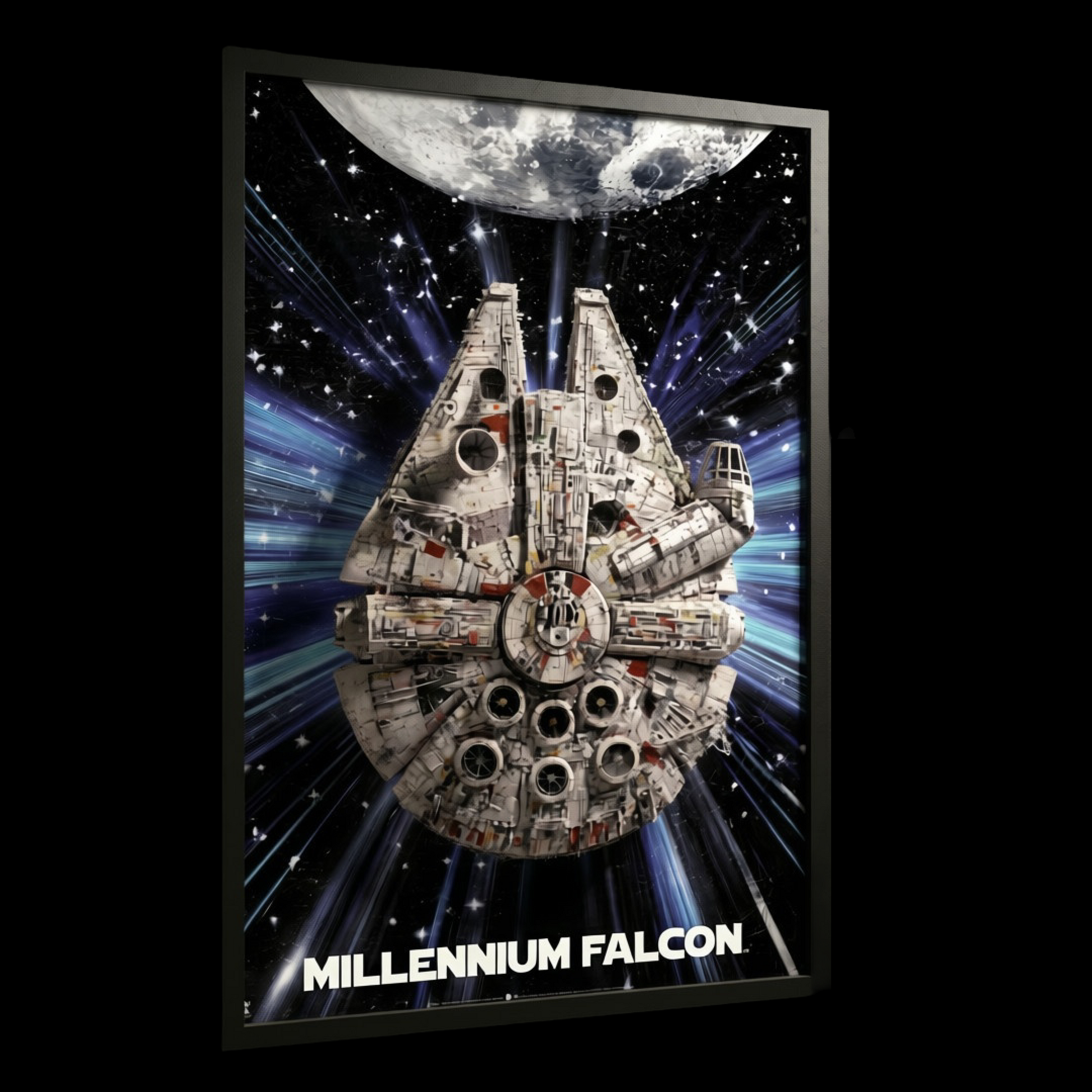 Quadro de Acr&iacute;lico para Millennium Falcon (1381 pe&ccedil;as)