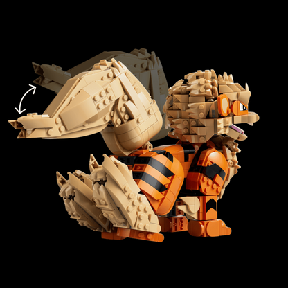 Pok&eacute;mon - Arcanine (1190 pe&ccedil;as)