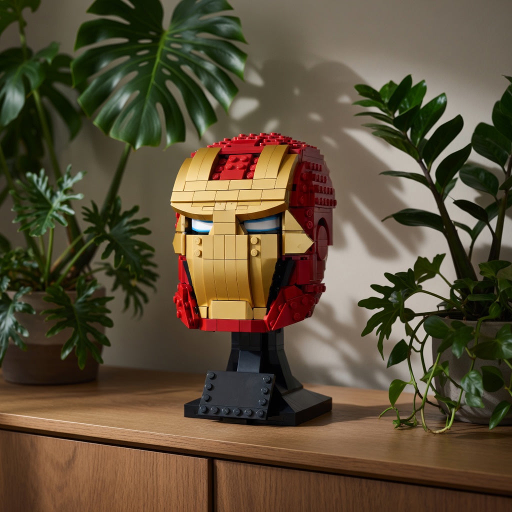 Capacete de Homem de Ferro (480 pe&ccedil;as)