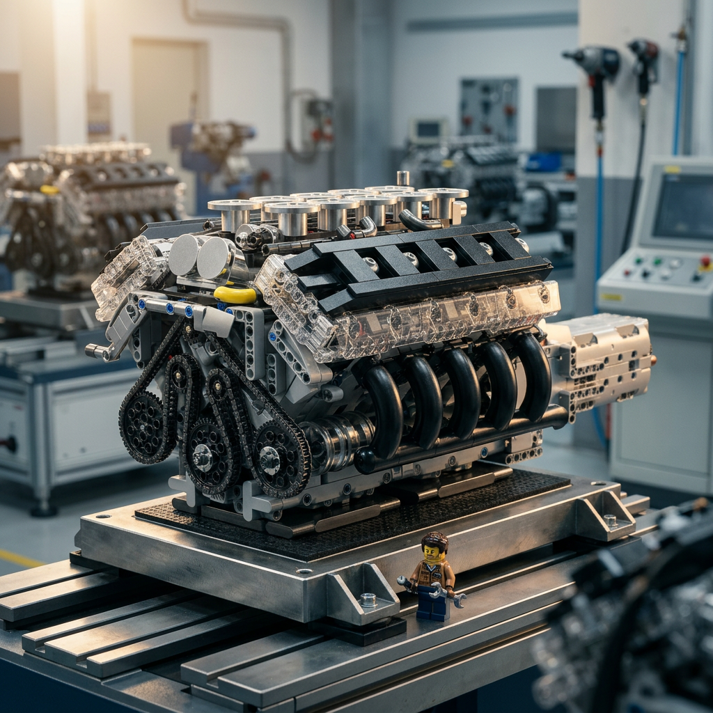 Motor V10 LFA (1834 pe&ccedil;as)