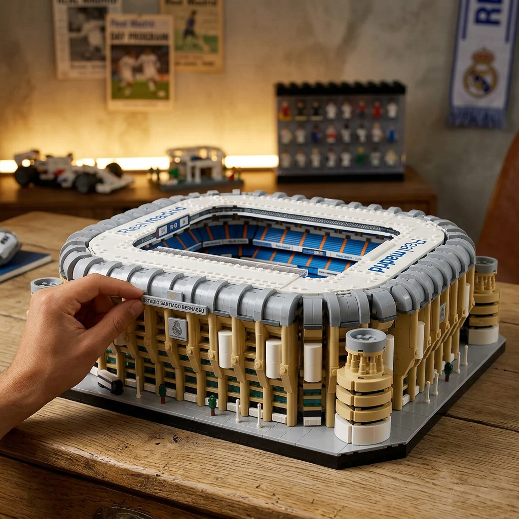 Est&aacute;dio Santiago Bernab&eacute;u do Real Madrid (4266 pe&ccedil;as)
