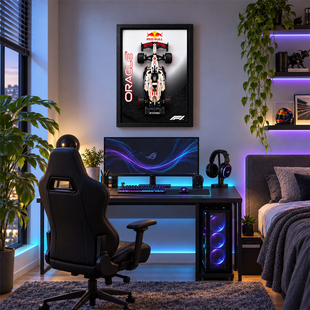 Quadro para F&oacute;rmula 1 - Max Verstappen RB21