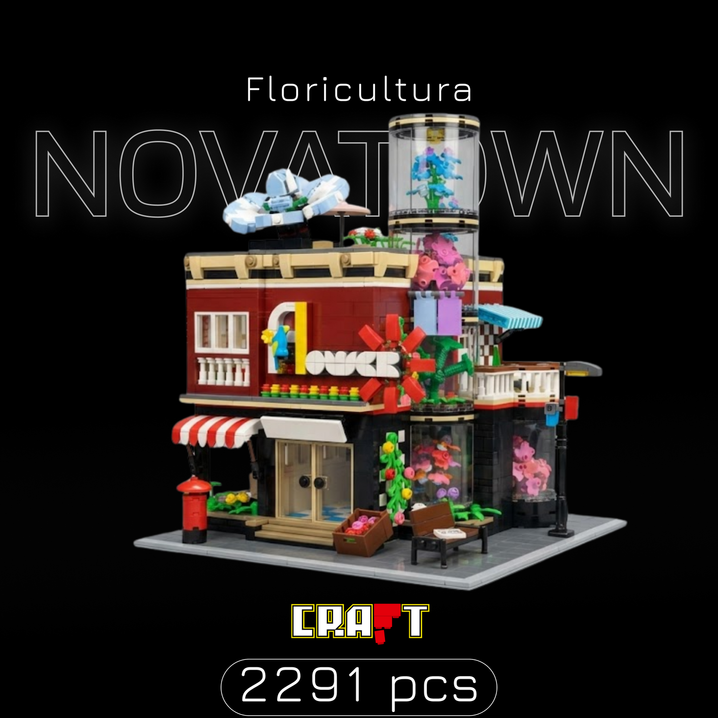 Floricultura NovaTown (2291 pe&ccedil;as)
