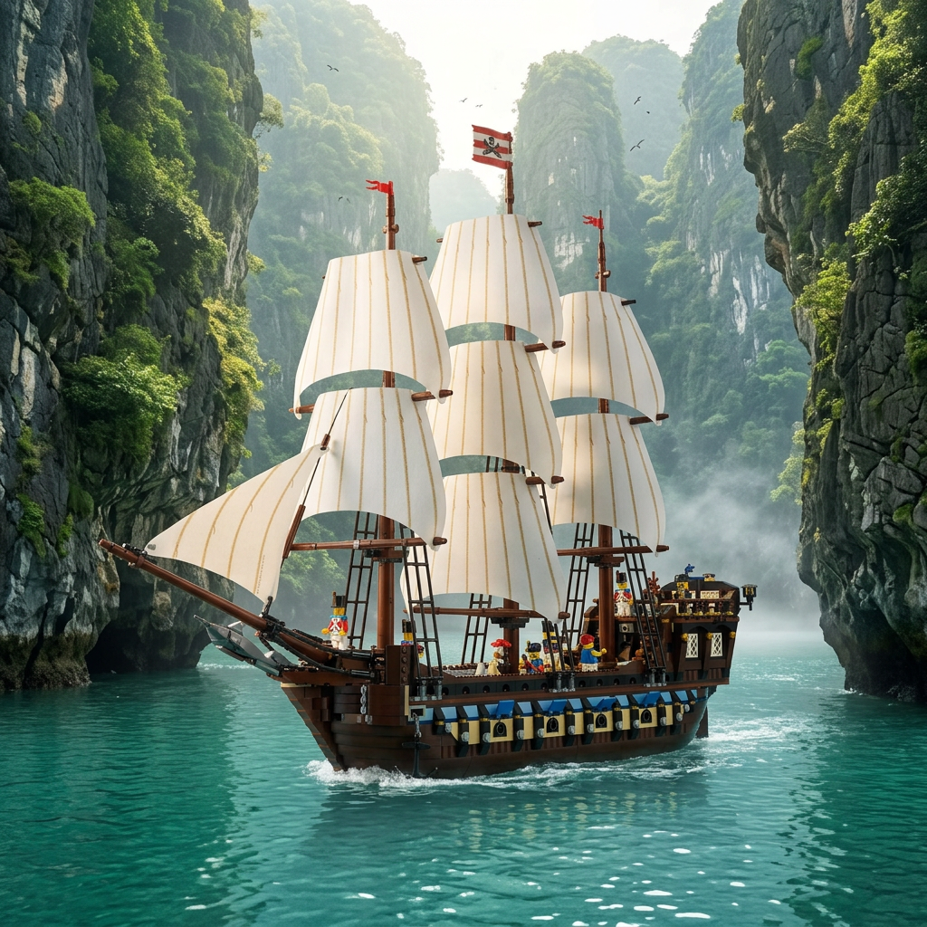 Navio Imperial do Caribe (1664 pe&ccedil;as)