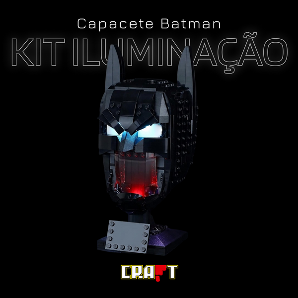 Kit de Ilumina&ccedil;&atilde;o para o Capacete do Batman (410 pe&ccedil;as)