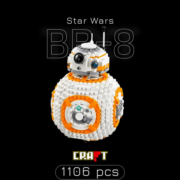 Star Wars - BB-8 (1106 pe&ccedil;as)