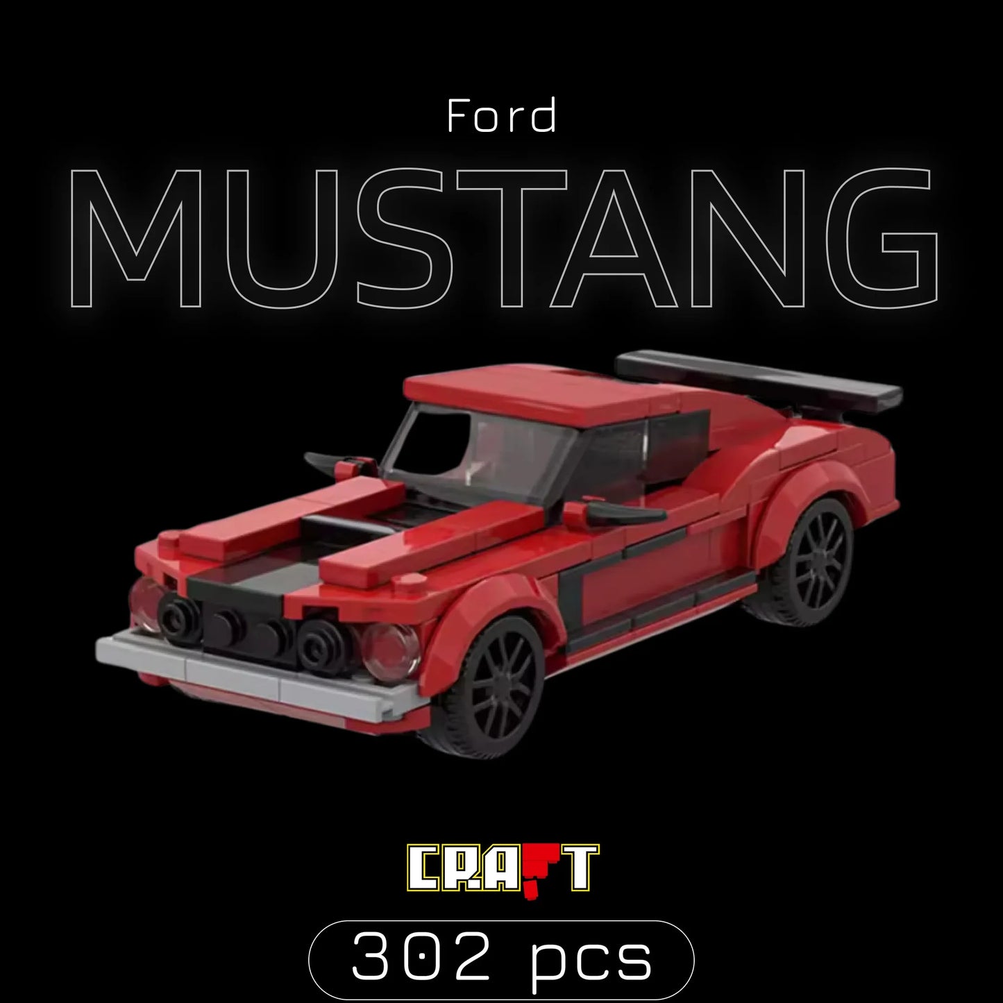 Ford Mustang (302 pe&ccedil;as)