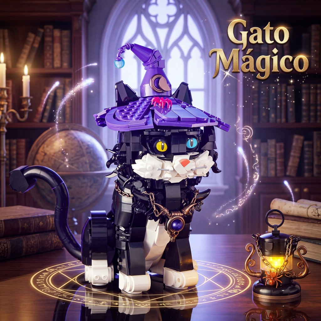 Gato M&aacute;gico (1128 pe&ccedil;as)