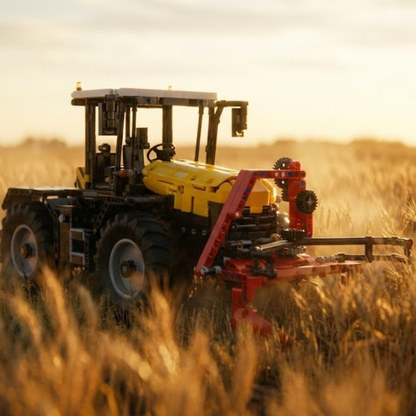Trator Agr&iacute;cola Telecomandado (2596 pe&ccedil;as)