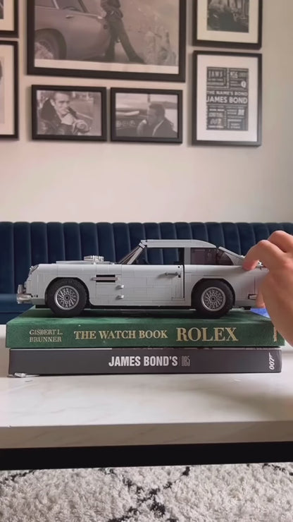 Aston Martin DB5 do James Bond 007 (1295 pe&ccedil;as)