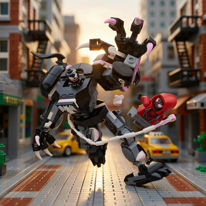 Armadura de Rob&ocirc; Venom vs. Miles Morales (134 pe&ccedil;as)