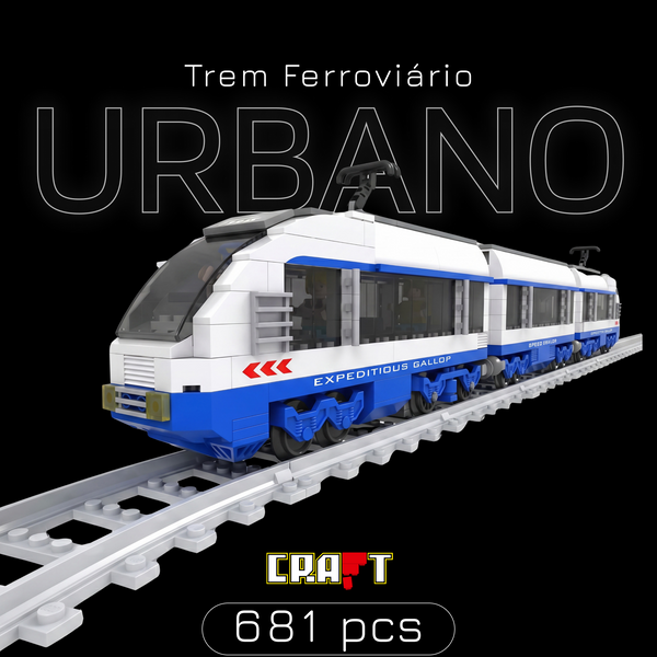 Trem Ferrovi&aacute;rio Urbano (681 pe&ccedil;as)