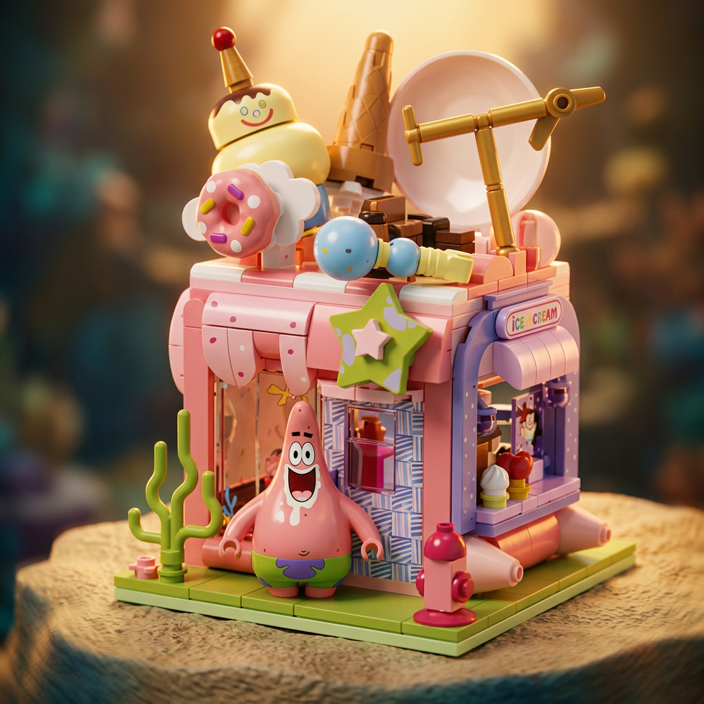 Bob Esponja - Sonho Estrelado do Patrick (327 pe&ccedil;as)