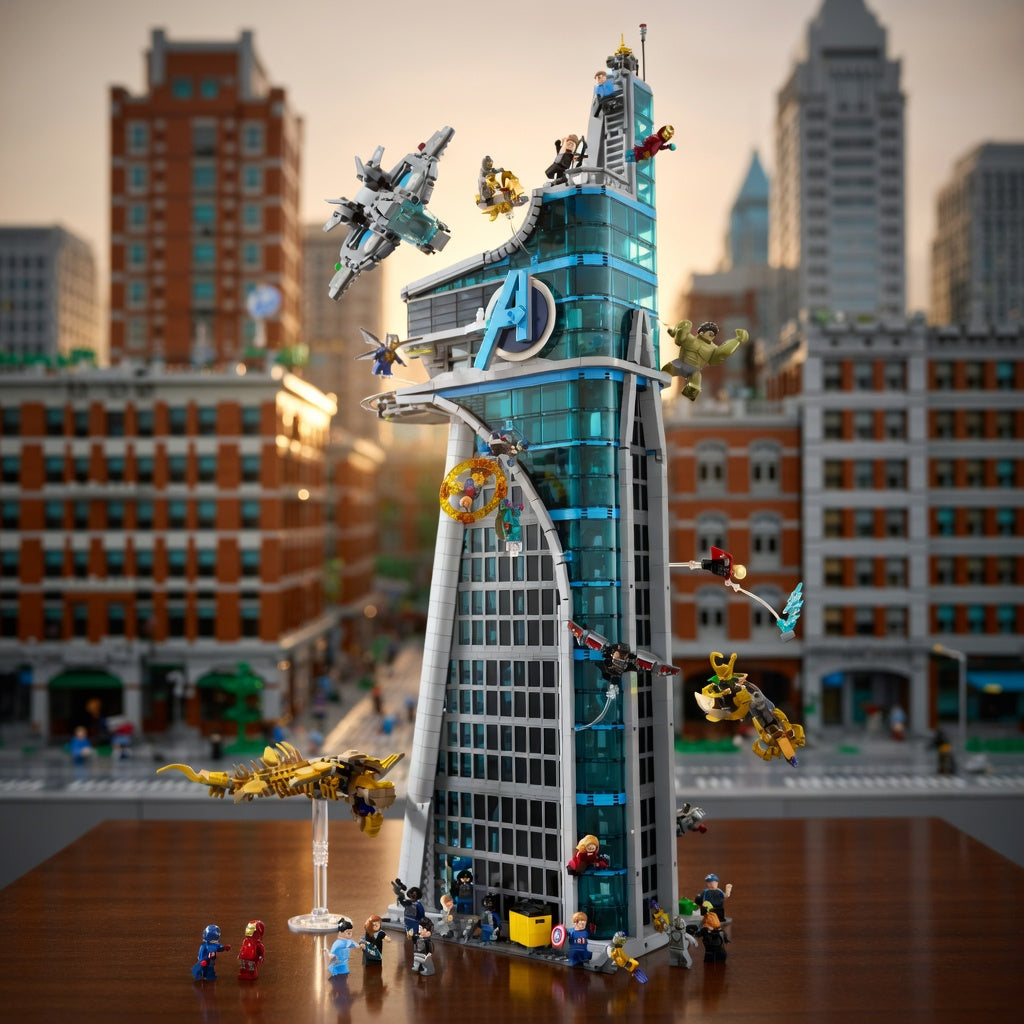 Torre dos Vingadores (5201 pe&ccedil;as)