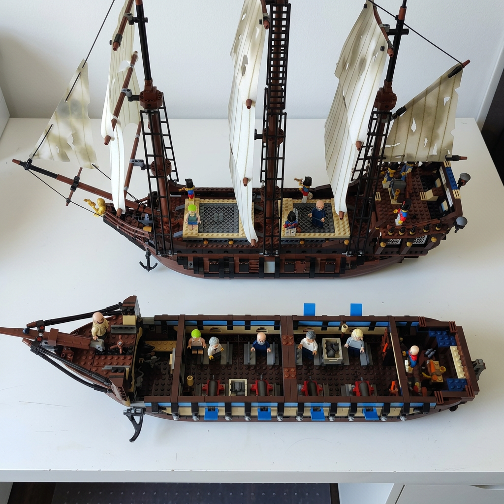 Navio Imperial do Caribe (1664 pe&ccedil;as)