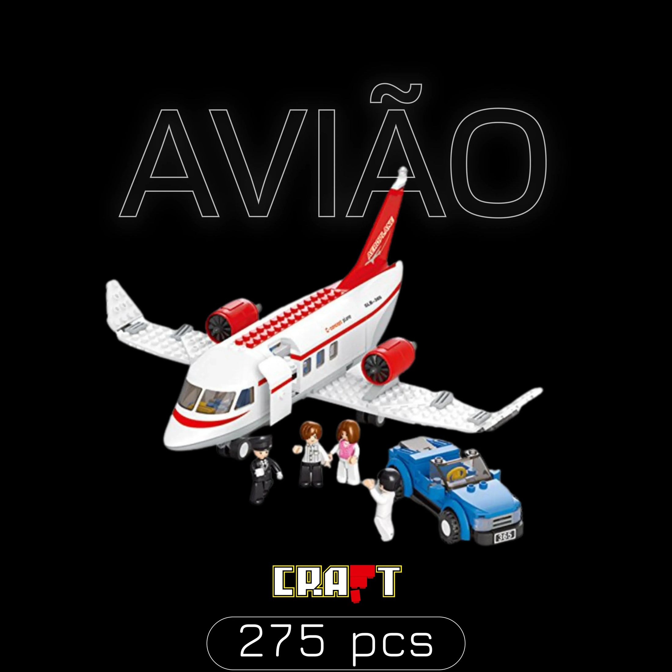 Avi&atilde;o (275 pe&ccedil;as)