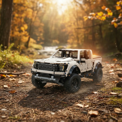 Ford F-150 Raptor Branca (1379 pe&ccedil;as)