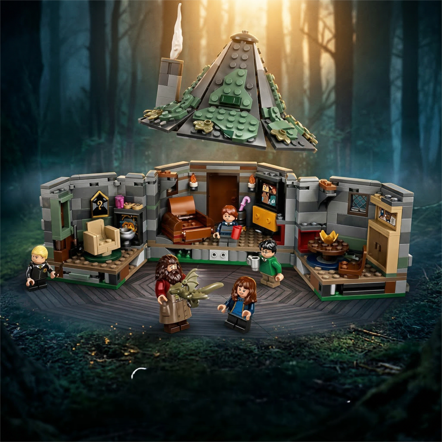 Harry Potter - A Cabana de Hagrid (496 pe&ccedil;as)