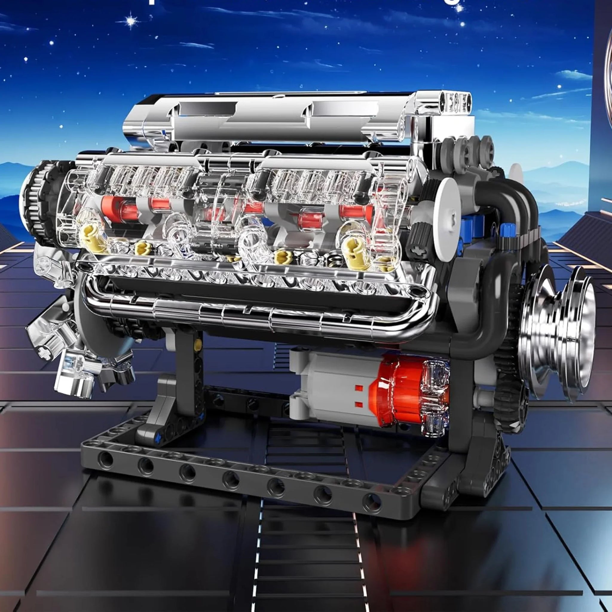 Motor V8 (535 pe&ccedil;as)