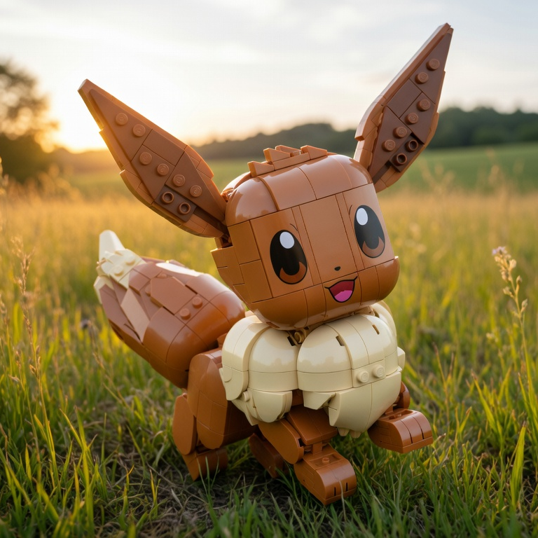 Pok&eacute;mon - Eevee (587 pe&ccedil;as)