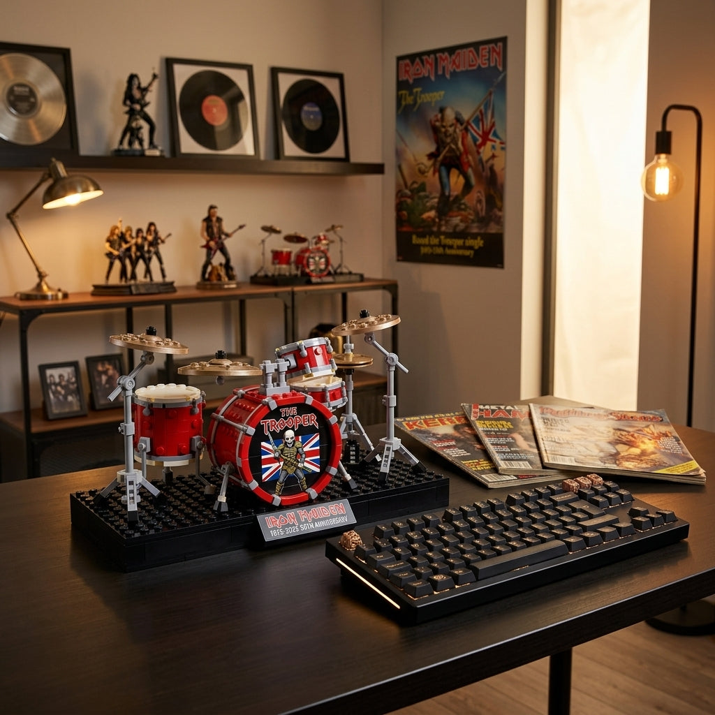 Bateria Iron Maiden (450 pe&ccedil;as) - Ambiente Cen&aacute;rio 2