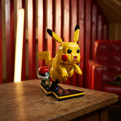 Pok&eacute;mon - Pikachu e Pokebola (2050 pe&ccedil;as)