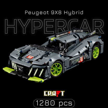 Peugeot 9X8 Hybrid - Hypercar (1280 pe&ccedil;as)