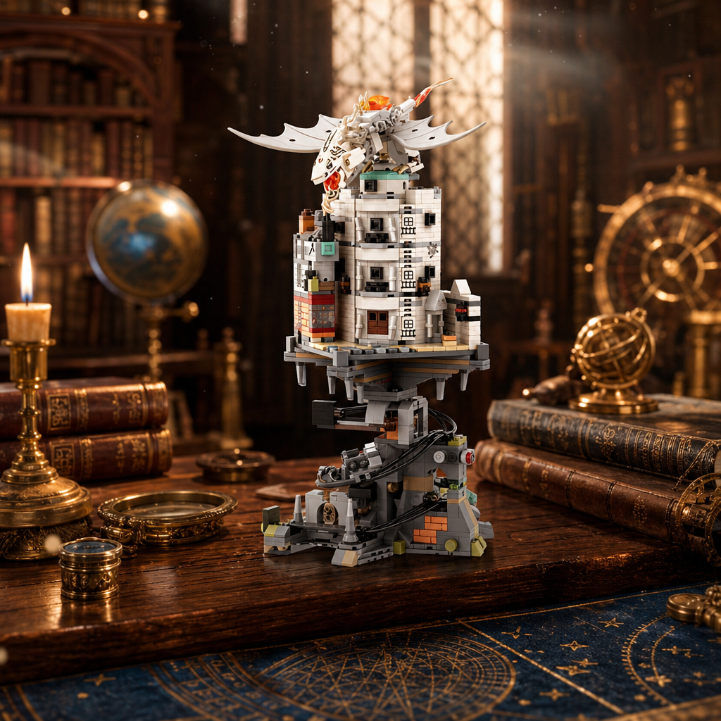 Oferta Exclusiva deste An&uacute;ncio | Harry Potter - Gringotts: O Banco dos Bruxos (1056 pe&ccedil;as)