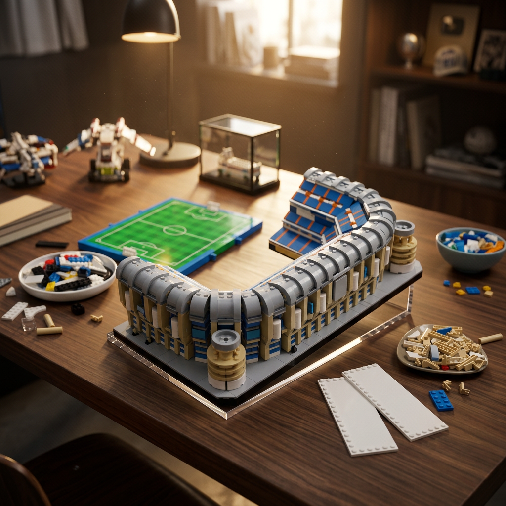 Est&aacute;dio Santiago Bernab&eacute;u do Real Madrid (4266 pe&ccedil;as)