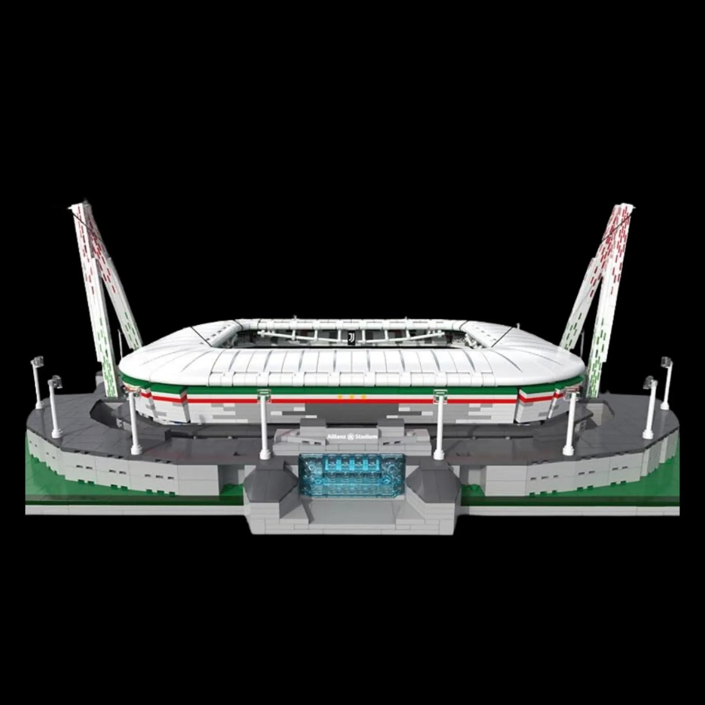 est&aacute;dio de futebol 3638 pcs - Brics Craft