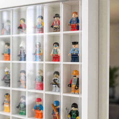 Expositor de Acr&iacute;lico - 50 Minifiguras