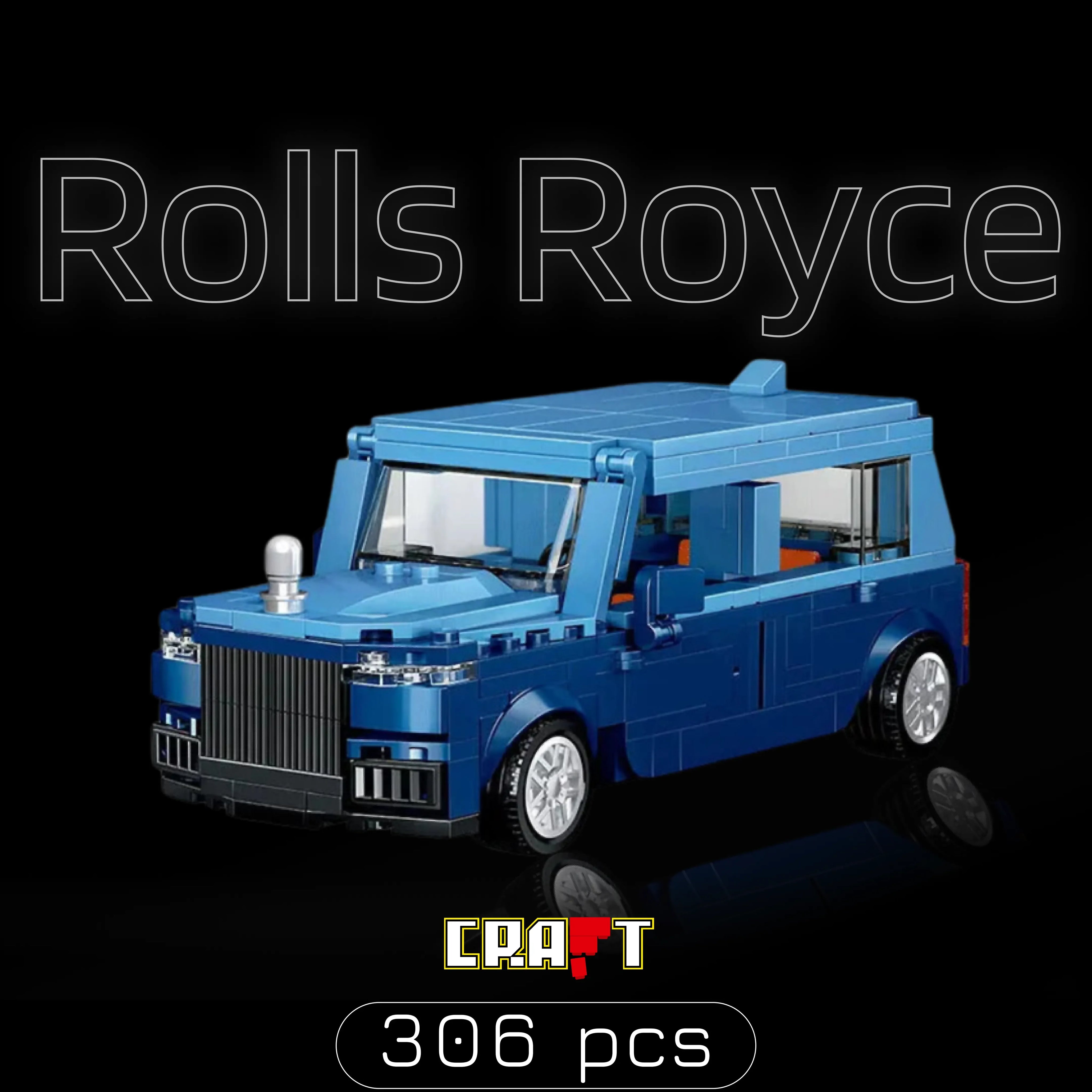 Rolls Royce Cullinan (306 p&ccedil;s) - Brics Craft