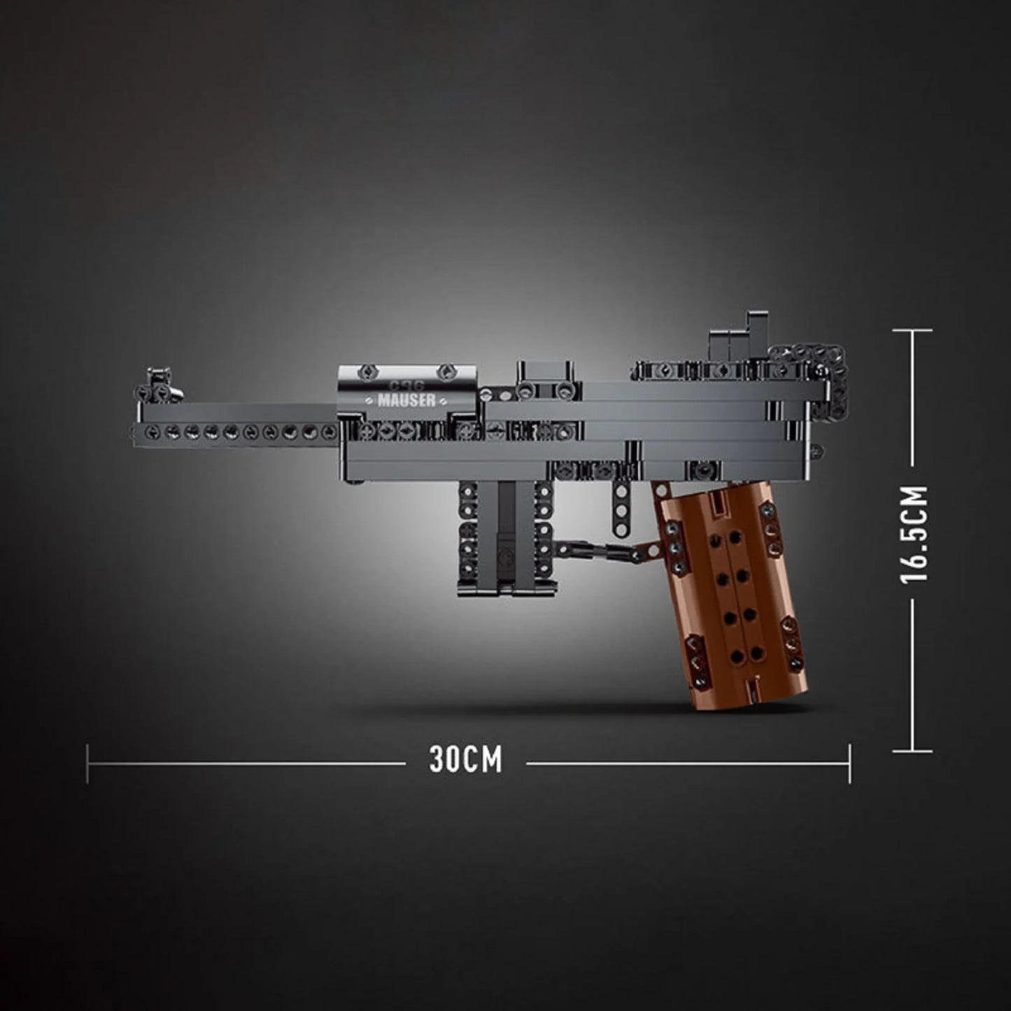 Pistola C96 (368 pe&ccedil;as)