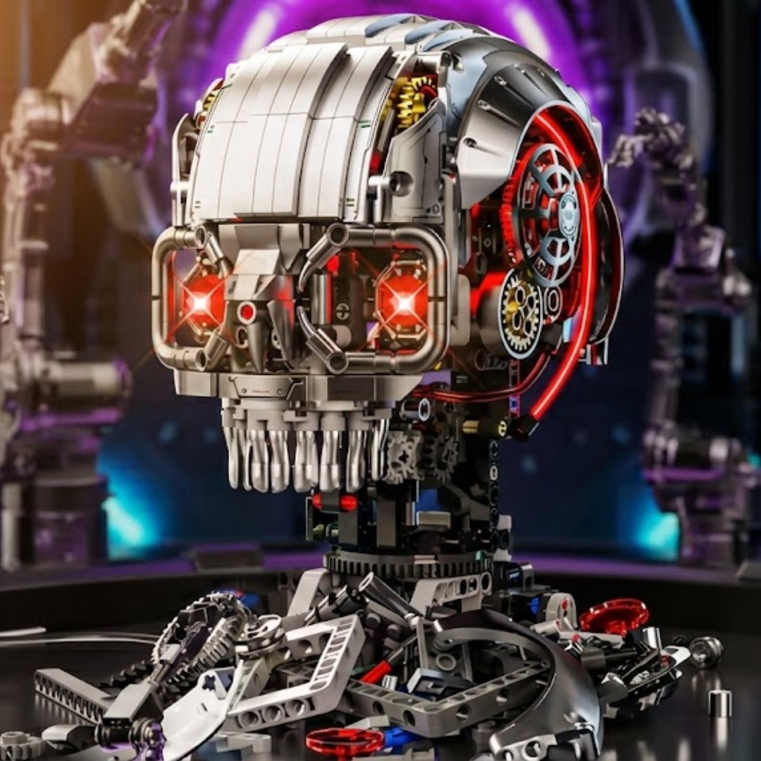 O Exterminador do Futuro: Cr&acirc;nio Mec&acirc;nico (1099 pe&ccedil;as)